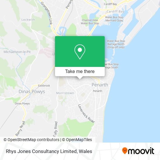 Rhys Jones Consultancy Limited map