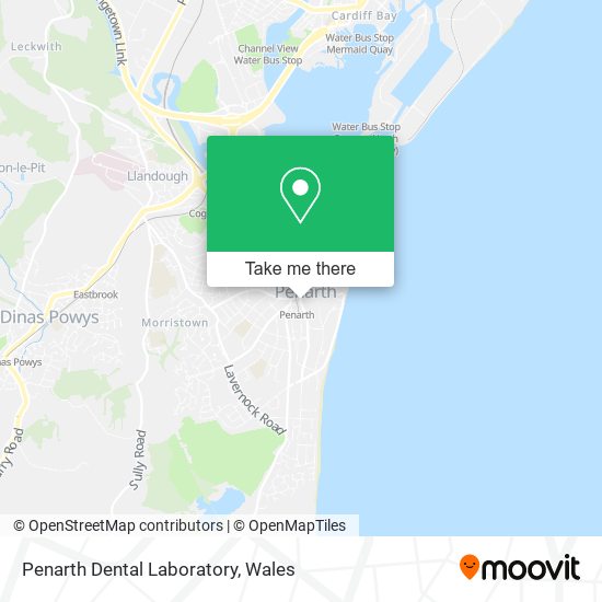 Penarth Dental Laboratory map