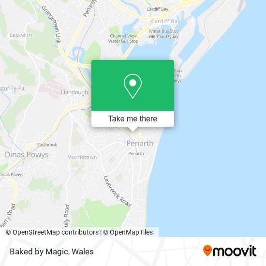 Baked by Magic map