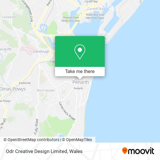 Odr Creative Design Limited map