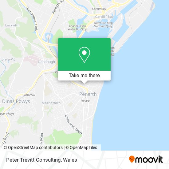 Peter Trevitt Consulting map