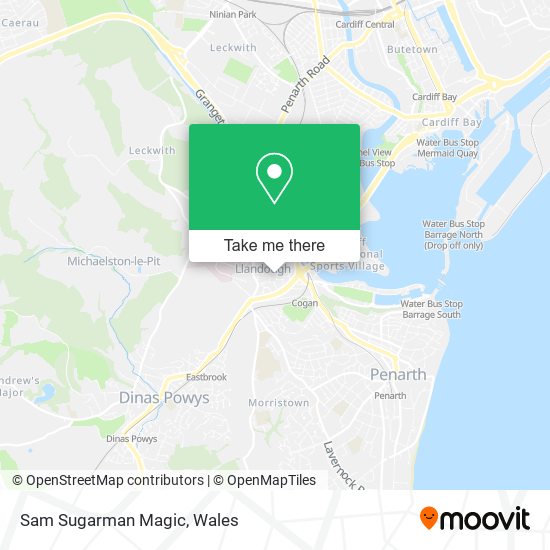 Sam Sugarman Magic map