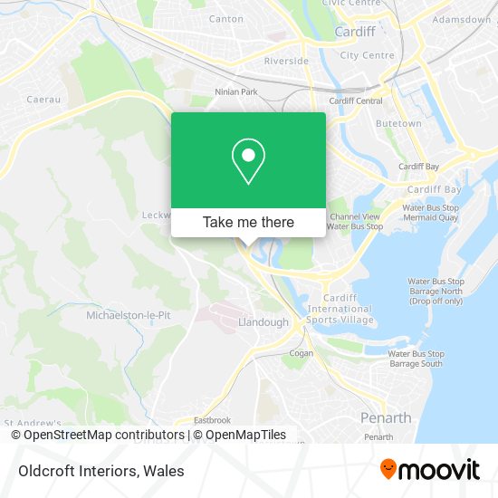 Oldcroft Interiors map