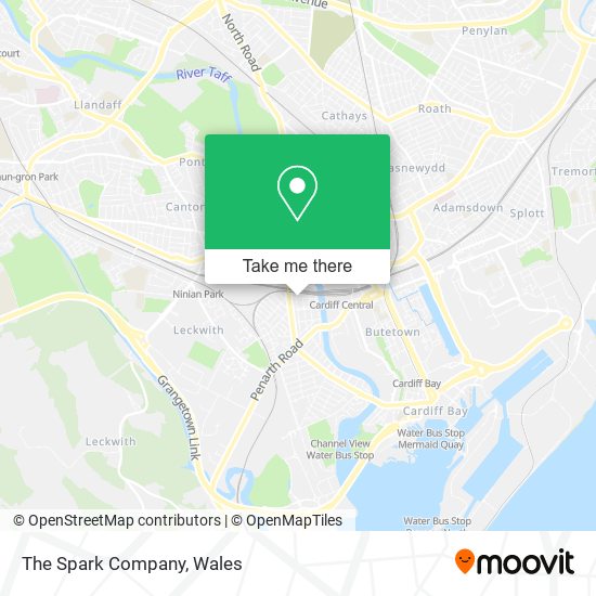 The Spark Company map