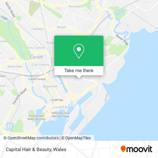 Capital Hair & Beauty map