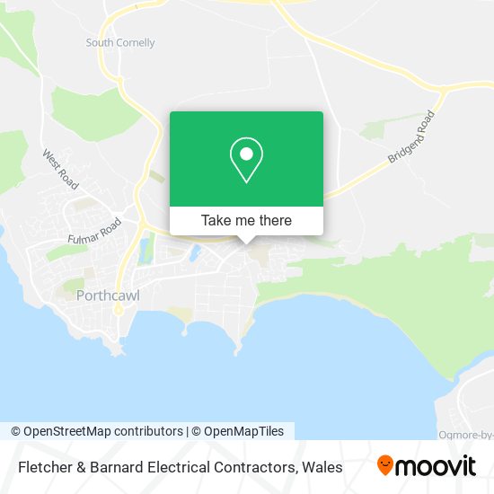 Fletcher & Barnard Electrical Contractors map