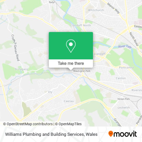 Williams Plumbing and Building Services map