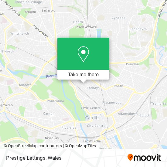 Prestige Lettings map