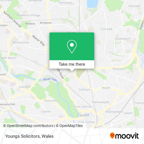 Youngs Solicitors map