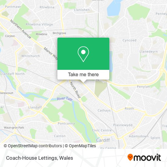 Coach-House Lettings map