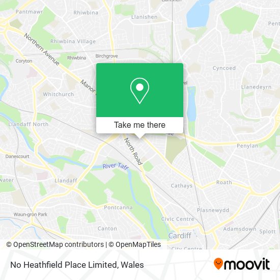 No Heathfield Place Limited map