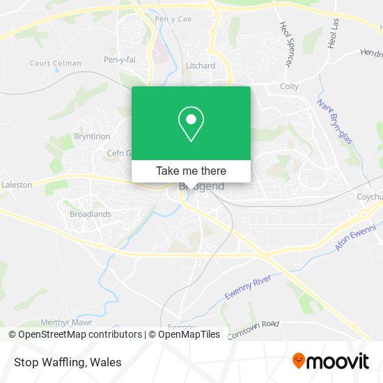 Stop Waffling map