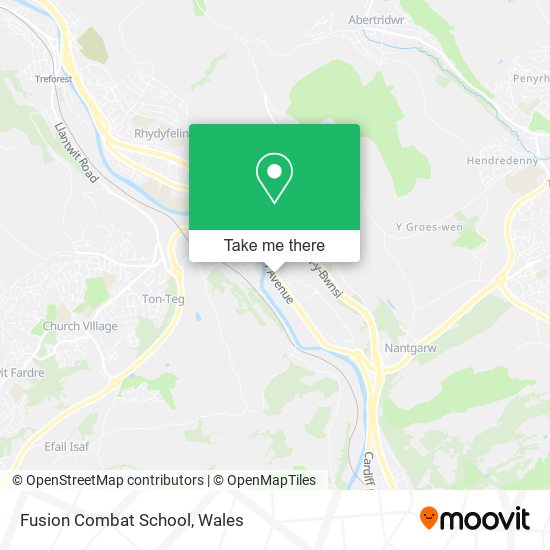 Fusion Combat School map