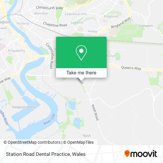 Station Road Dental Practice map