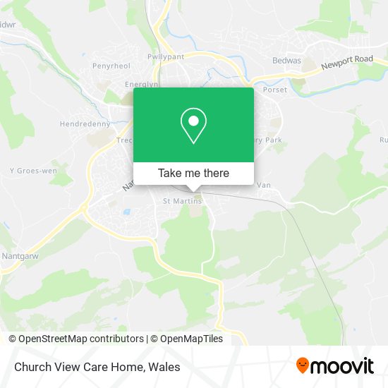 Church View Care Home map