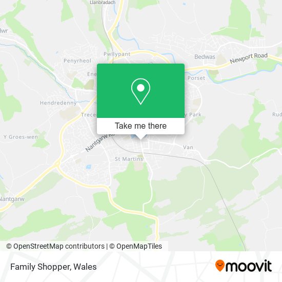 Family Shopper map