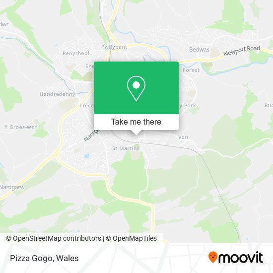 Pizza Gogo map