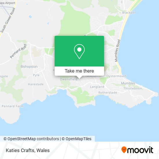 Katies Crafts map