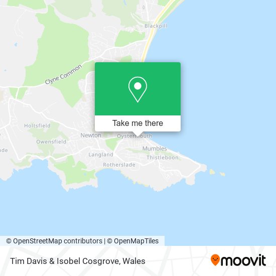 Tim Davis & Isobel Cosgrove map