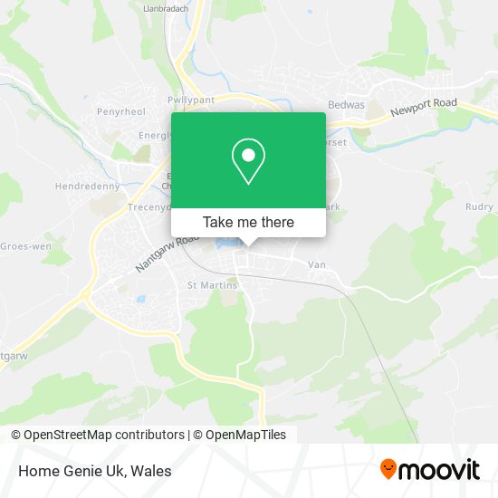 Home Genie Uk map