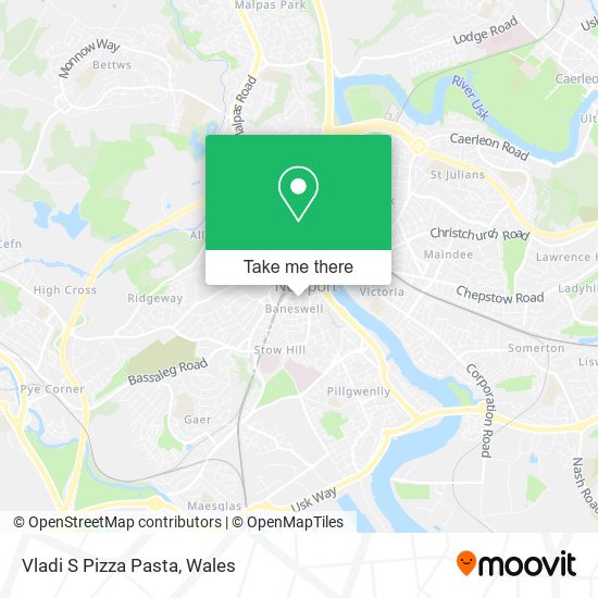 Vladi S Pizza Pasta map