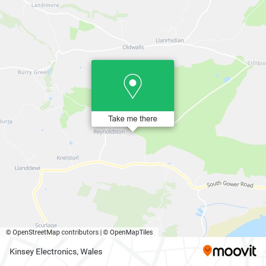 Kinsey Electronics map