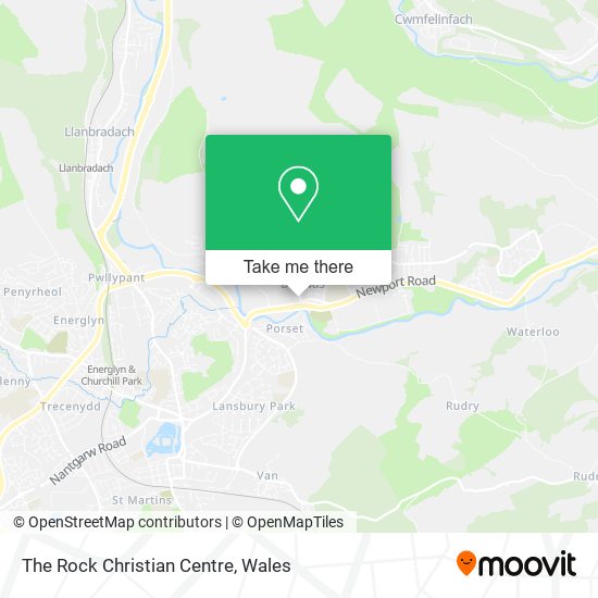 The Rock Christian Centre map