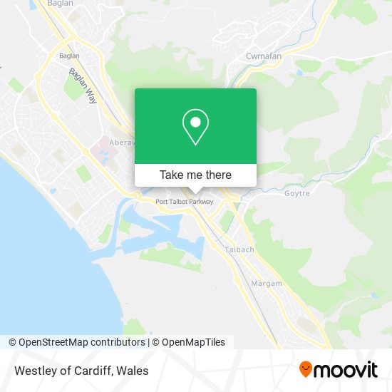 Westley of Cardiff map