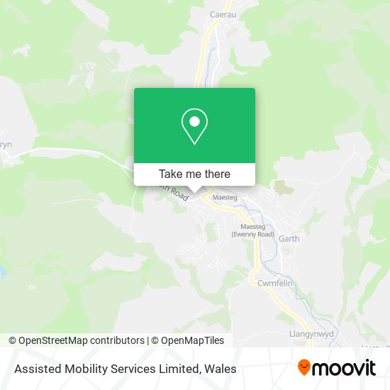 Assisted Mobility Services Limited map