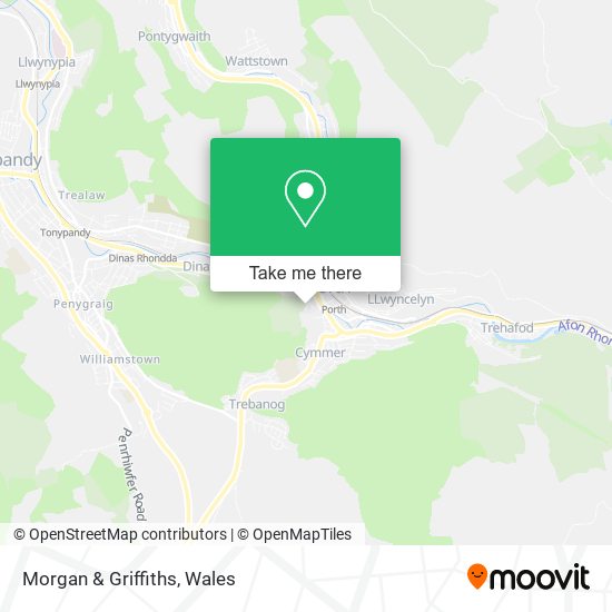 Morgan & Griffiths map