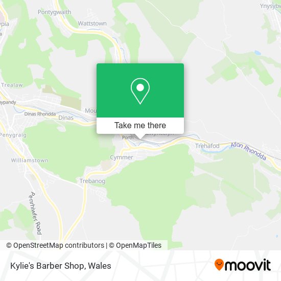 Kylie's Barber Shop map