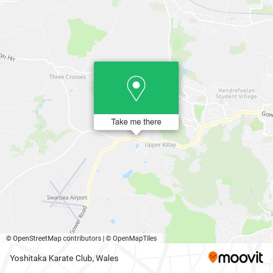 Yoshitaka Karate Club map