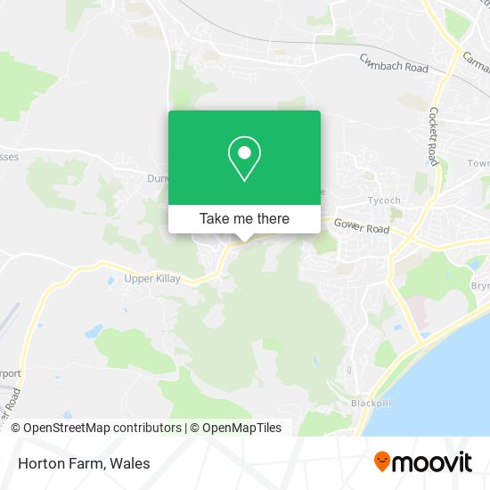 Horton Farm map