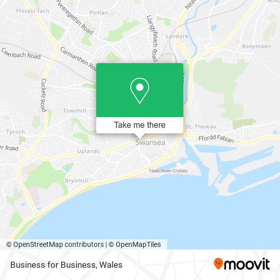 Business for Business map