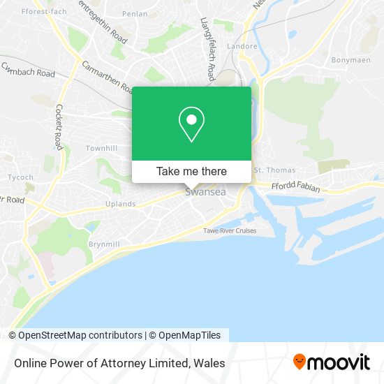 Online Power of Attorney Limited map