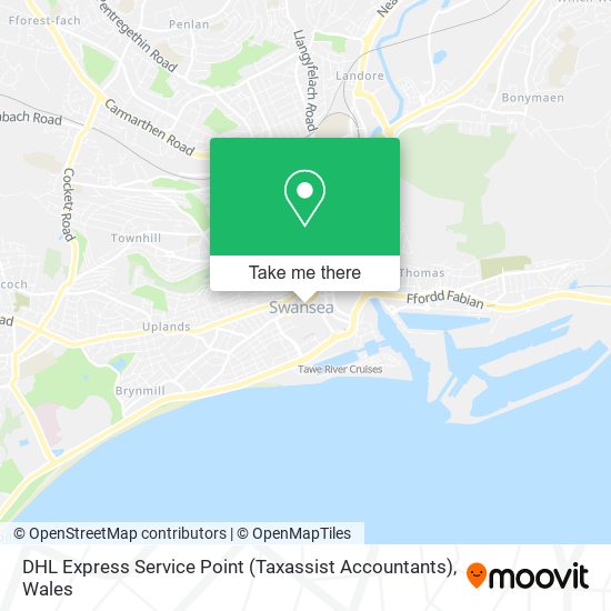 DHL Express Service Point (Taxassist Accountants) map
