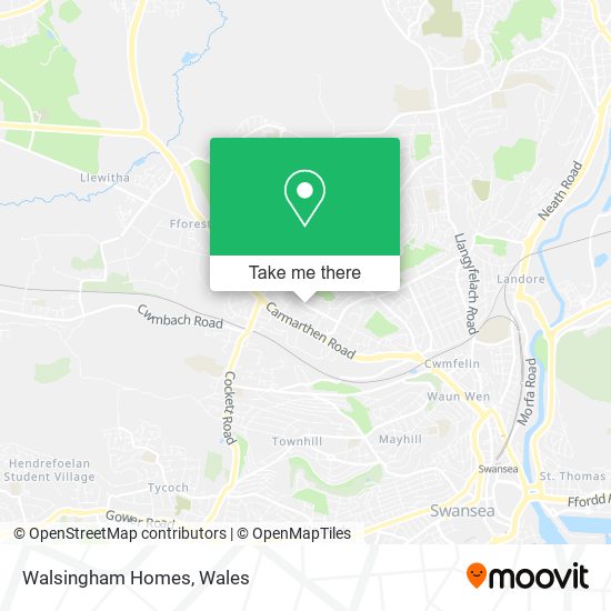 Walsingham Homes map