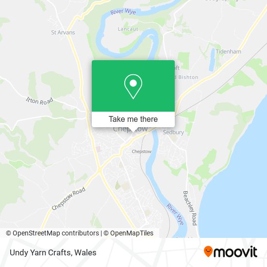 Undy Yarn Crafts map