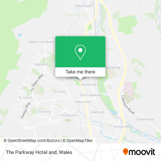 The Parkway Hotel and map