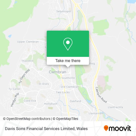 Davis Sons Financial Services Limited map