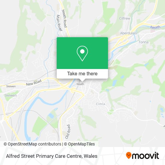 Alfred Street Primary Care Centre map