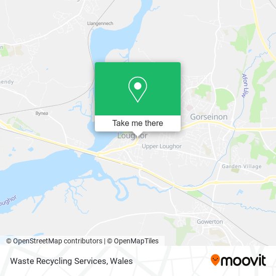 Waste Recycling Services map