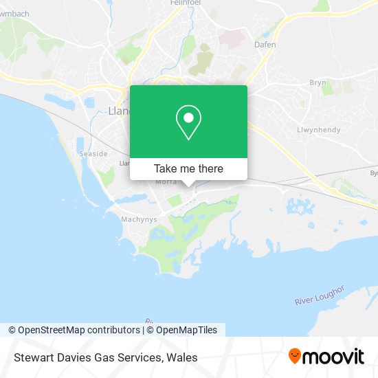 Stewart Davies Gas Services map