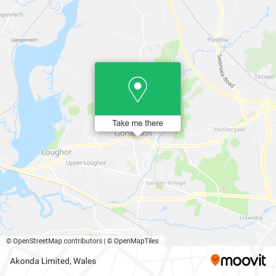 Akonda Limited map