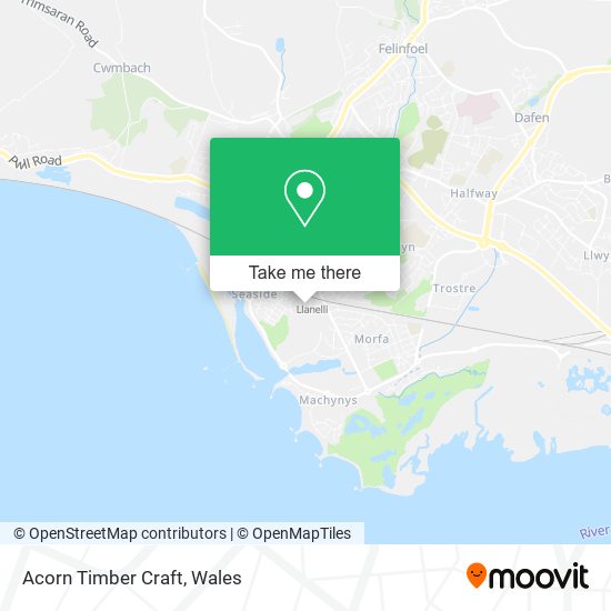 Acorn Timber Craft map
