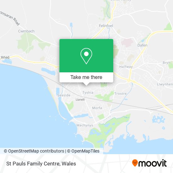 St Pauls Family Centre map