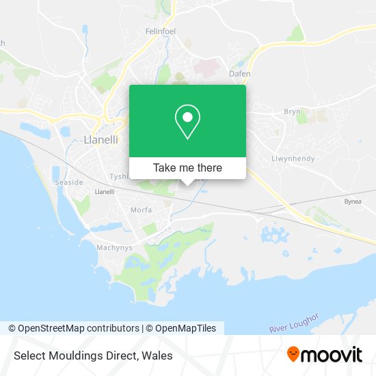 Select Mouldings Direct map