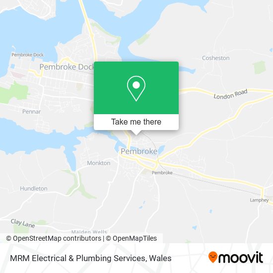 MRM Electrical & Plumbing Services map