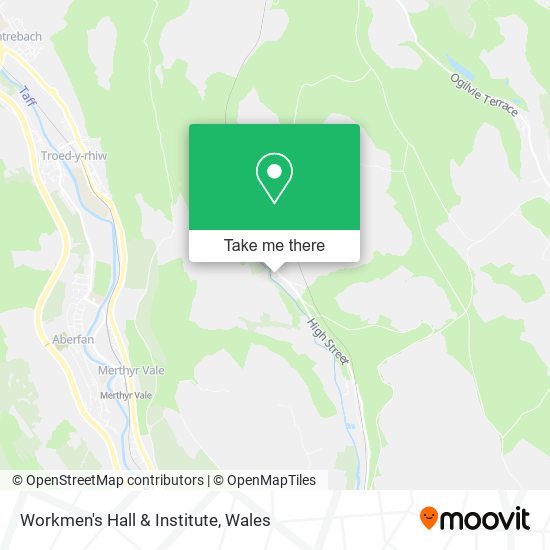 Workmen's Hall & Institute map