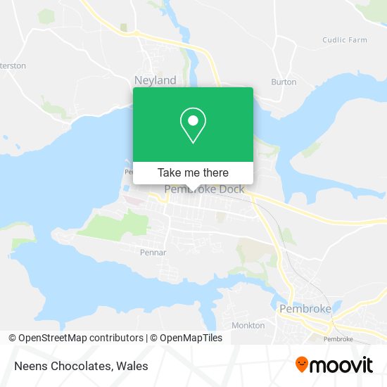 Neens Chocolates map